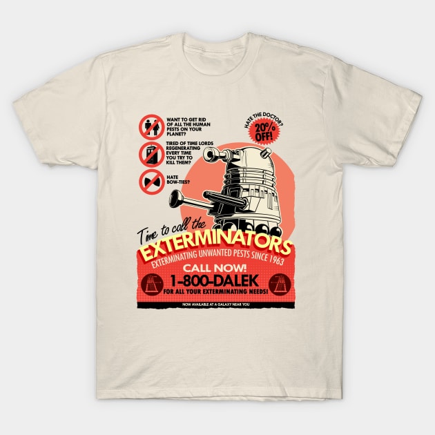 The Exterminators T-Shirt by TomTrager